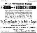 Heroin, Bayer and Heinrich Dreser