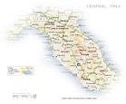 A map of central Italy