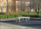 SP8638 : A Tough Ping-Pong Table. near to Milton Keynes, Great Britain - via Daymix