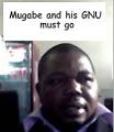 to eat 'Mugabe faeces'