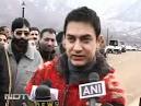 Aamir Khan shoots in the