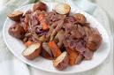 Vegan Corned Beef and Cabbage, Roasted Potatoes, and Soda Bread ...