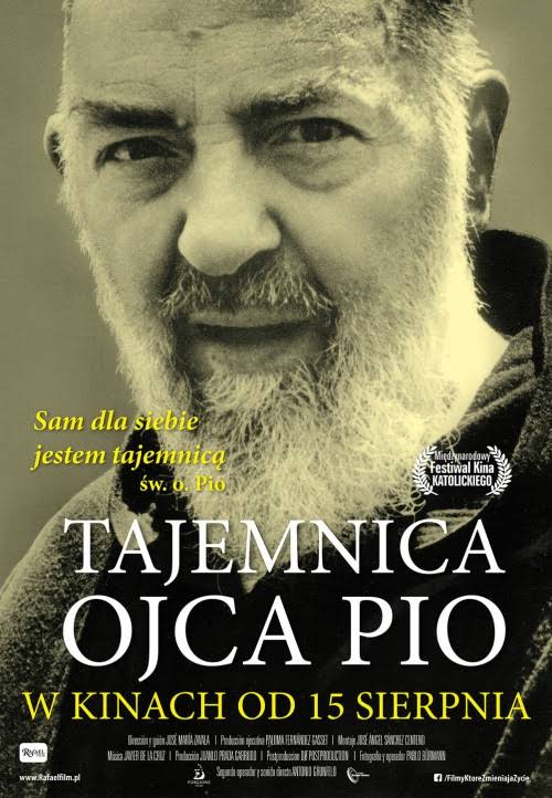 “Tajemnica ojca Pio” Parafialne wyjście do kina 23.09.2019