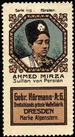 Ahmed Mirza Sultan von Persien W0286276 – Veikkos- - W0286276