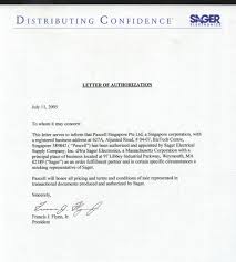 authorization letter sample