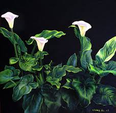 calla lily paintings