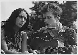 Joan Baez and Bob Dylan at the