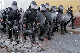 (�Armed forces will occupy