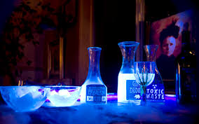 black light party