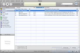 iTunes download them).