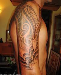 half sleeve tat