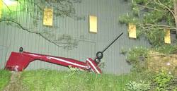 The wreckage of Jack Roushs