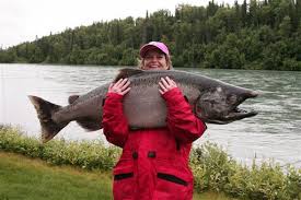 Lisa and Salmon