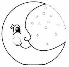 moon coloring