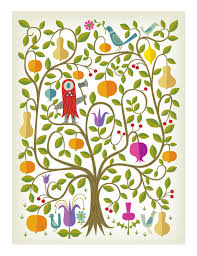 Tree Of Life Serigraph Print