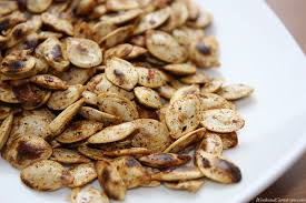 Spicy toasted pumpkin seed