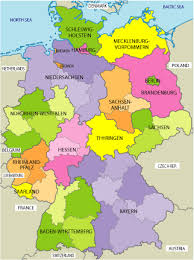 Political Map of Germany