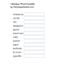 christmas games for kids