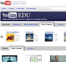 youtube edu Università on line su YouTube EDU con 200 atenei e quasi 40 mila video disponibili