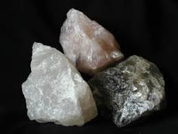types of minerals