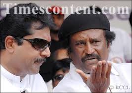 and Sarath Kumar partaking - Rajnikanth-Sarath%20Kumar