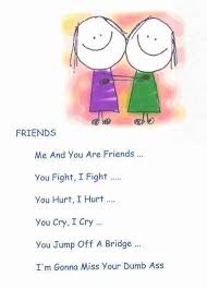 friends poem