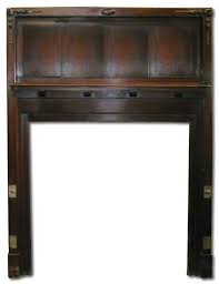 arts and crafts fireplace mantels