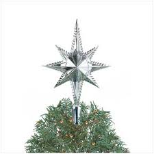 silver christmas tree