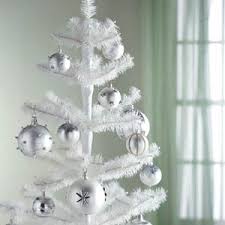 white christmas tree