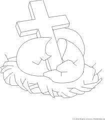 coloring pictures cross