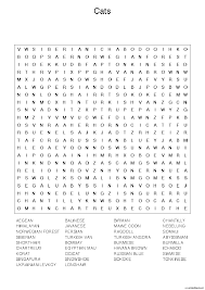 printable word search