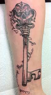skeleton key tattoos