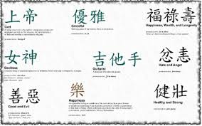 calligraphy tattoos designs