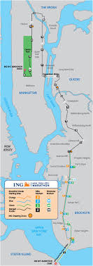 Course map: ING NYC course