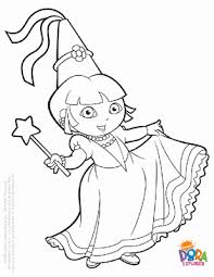 dora coloring pictures