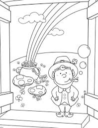 leprechaun coloring sheets