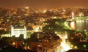Baku City at night Picture