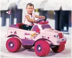barbie car
