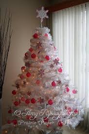 white christmas tree
