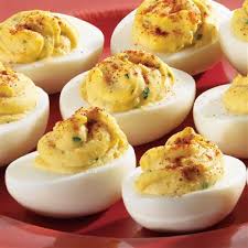 classic deviled eggs.