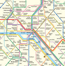 paris metro map