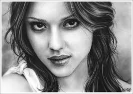 jessica alba drawings