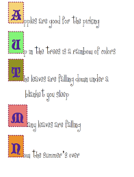 acrostic poem example