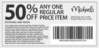 printable michaels coupons