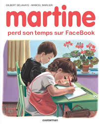 Facebook Martine-perd-son-temps-sur-facebook