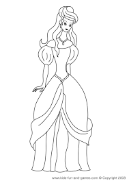 princess coloring sheets