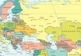 europe maps 2008