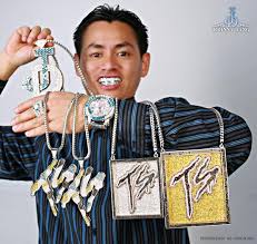 iced out earrings