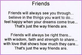 friends poem