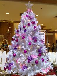 white christmas tree